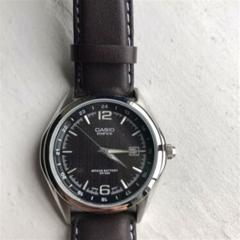 CASIO EDIFICE WR 100M 2719 EF-121 MEN'S WRISTWATCH | WatchCharts ...
