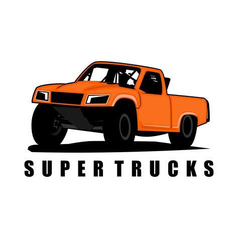 super trucks logo design icon vector 9484130 Vector Art at Vecteezy