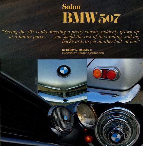 Vintage Review: BMW 507 - Curbside Classic