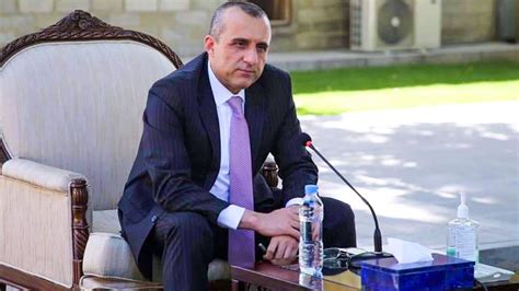 Afghan Vp Amrullah Saleh Unharmed In Attack In Kabul Official