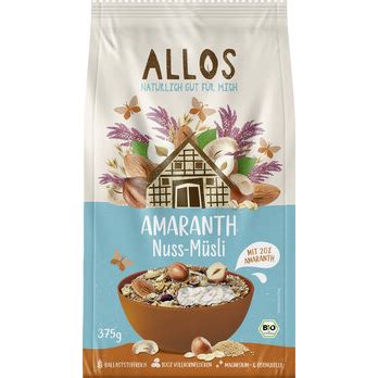 Amaranth Nuss Müsli Allos