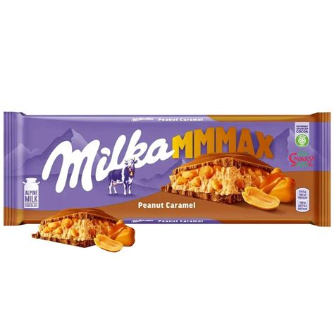 Milka Max Peanut Caramel