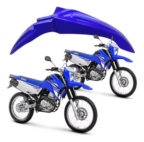 Paralama Dianteiro Xtz Lander Azul Original Yamaha Parcelamento