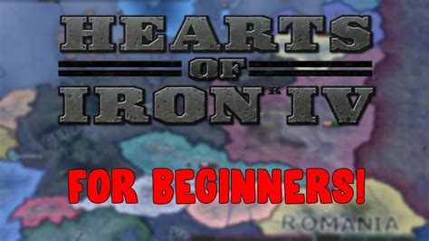 Hearts Of Iron Iv For Beginners Basic Tutorial 2022 Nsb Youtube