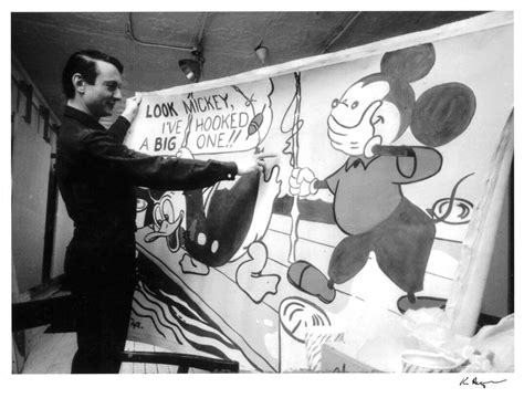 Roy Lichtenstein Mickey Mouse And Donald Duck