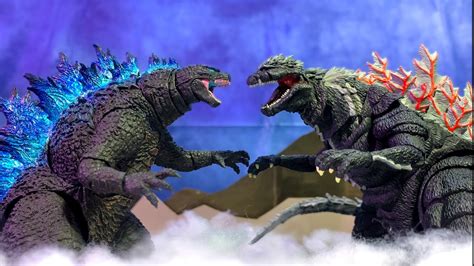 Legendary Godzilla Vs Godzilla Ultima An Epic Battle Stop Motion YouTube