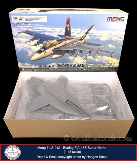 Meng Boeing F A 18E Super Hornet 1 48 Scale Detail And Scale