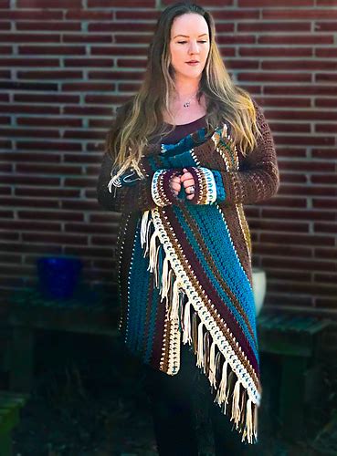 Ravelry Navajo Inspired Blanket Cardigan Pattern By Tasha Margette