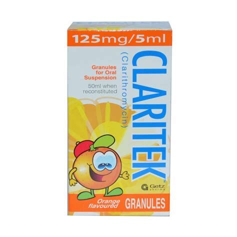 CLARITEK 125MG SYRUP Chemist Cart