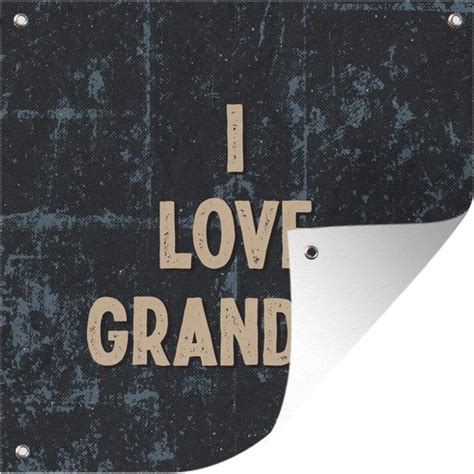 Tuin Poster Cadeau Opa I Love Grandpa Spreuken Quotes X