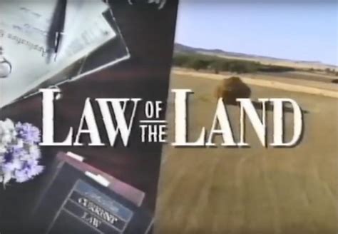 Law Of The Land