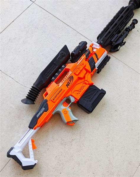 Custom Nerf Rapidstrike Sr 25 Blaster From Pdk Films 110 Etsy