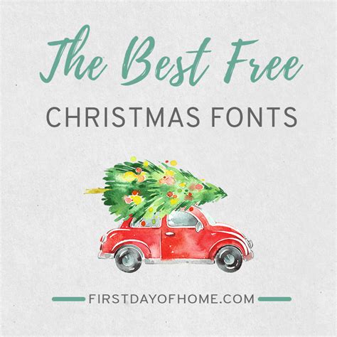 Free Christmas Fonts For Microsoft Word 2022 – Christmas 2022 Update