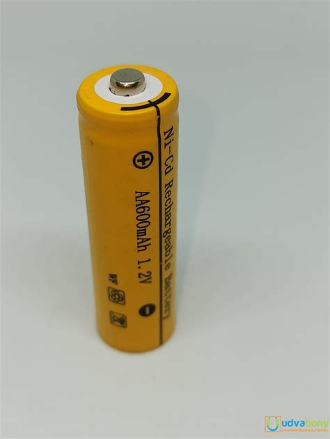 Best Quality Aa Ni Cd 1 2v 600mah Rechargeable 14500 Battery For Solar Light Remote Mic Digital