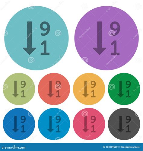 numbered list template chart table vector design  colorful puzzles
