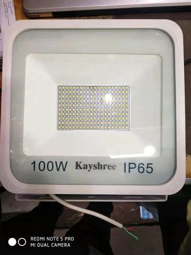 100 Watt Aluminium 100w Flood Light For Outdoor IP Rating IP65 At Rs