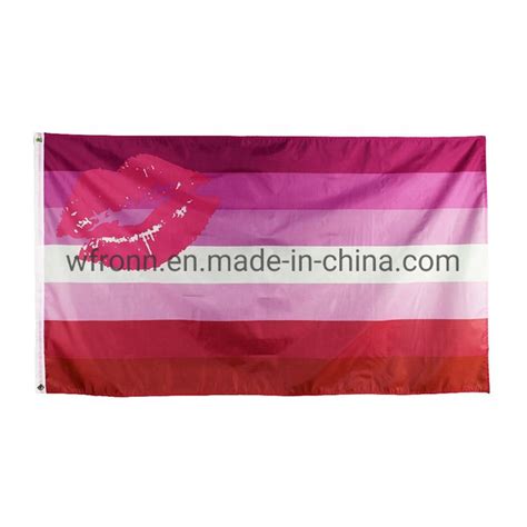 Cheap Hot Sales Custom 3X5FT Printing 100d Polyester Pride Gay Gender Lesbian Flags Gender