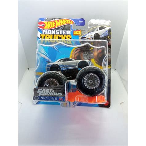 Hot Wheels Monster Trucks Nissan Skyline GT R R34 Velozes E Furiosos Shopee Brasil