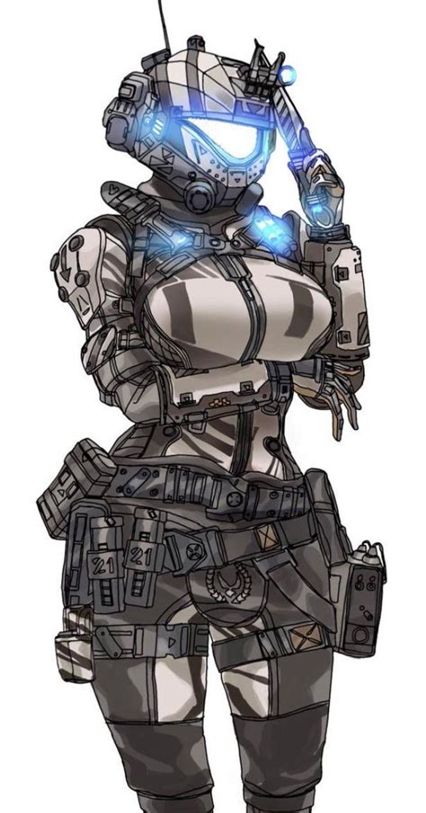 Pilot And Pulse Blade Pilot Titanfall And 1 More Drawn By Kotone A