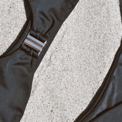 Izzy Swimwear Swim Brand New Classic Silky Smooth Black Bikini