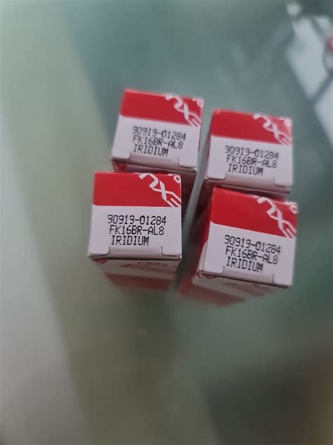 Toyota Iridium sparks plug FK16BR-AL8, Car Accessories, Accessories on ...