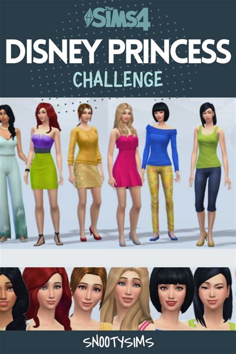 Experience Magic With The Sims Disney Princess Challenge