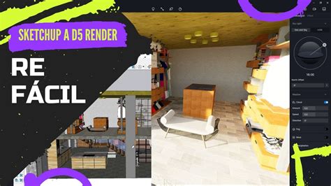 Sketchup A D Render En Tiempo Real Sincroniza Sketchup Con D