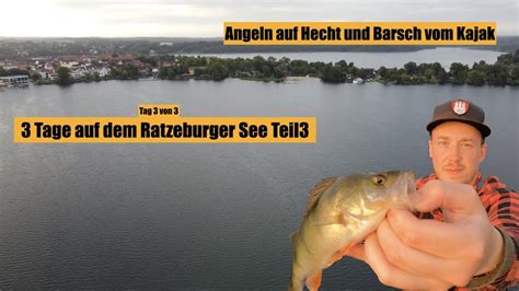 Hecht Und Barsch Angeln Am Ratzeburger See Tag Von Mit Catch