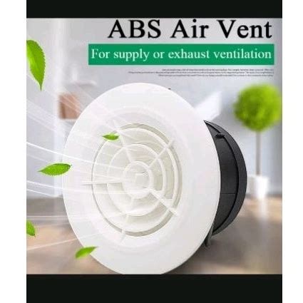 Jual Tutup Ventilasi Udara Bulat In Abs Tebal Tutup Eksos Asap