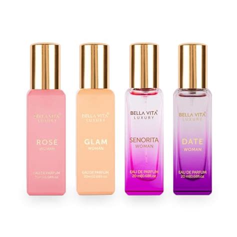 Bella Vita Luxury Woman Eau De Parfum Gift Set 4x20 Ml For Women With