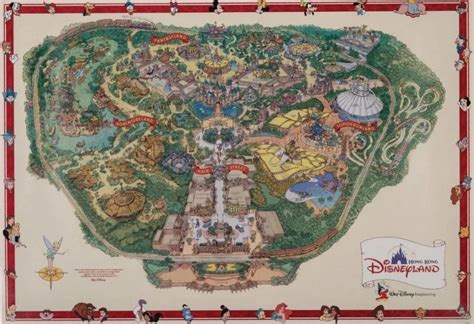 Hong Kong Disneyland Map And Brochure 2005 2023