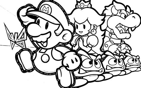 Dibujos De Mario Para Colorear Aniyuki