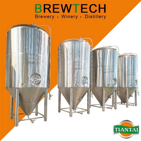 Bbl Sus Conical Fermenter With Cooling Jacket For Beer