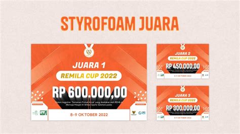 Design Sertifikat Styrofoam Juara