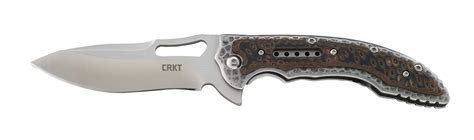 COLUMBIA RIVER KNIFE & TOOL CRKT Fossil Folding Pocket Knife: Compact ...