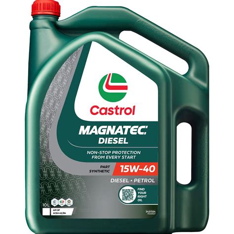 Castrol Magnatec Diesel 15w 40 Engine Oil 10l 3437334 Castrol