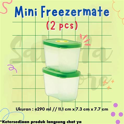 Jual Mini Freezermate Isi Pcs Kapasitas Ml Shopee Indonesia