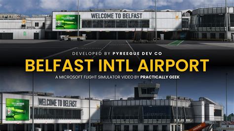 Belfast International Airport Pyreegue Dev Co Microsoft Flight