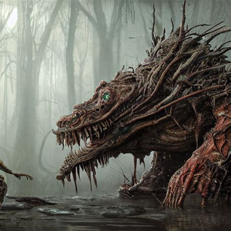 Swamp Monster by RealLirix on DeviantArt