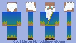 The Ice Wizard Minecraft Skin