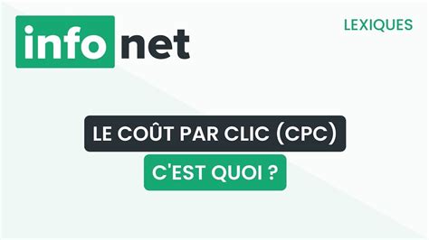 Le coût par clic c est quoi définition aide lexique tuto