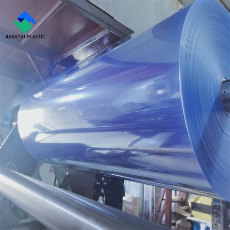 Jiangtai Clear Plastic PVC Film Rigid Transparent PVC Roll For Vacuum