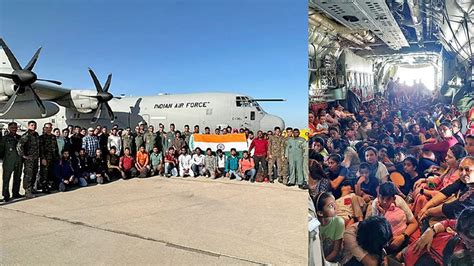 Operation Kaveri Nearly 3 000 Indian Citizens Brought Back From Crisis