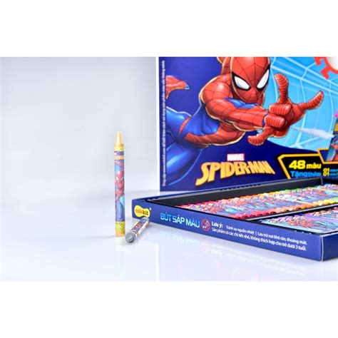 Mua BÚT SÁP MÀU COLOKIT CR-C039/MA Hình Ảnh Nhân Vật SPIDERMAN, Sáng ...