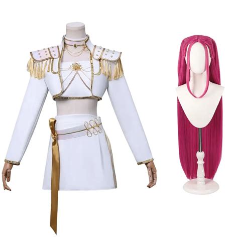 Fantasia Cosplay Mira Brilho Huntrix Guerreiras do K Pop Demon Hunters ...