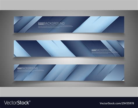 Material design banner background abstract Vector Image