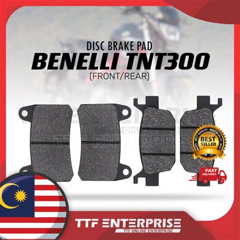 Benelli Tnt Trk Disc Brake Pad Front Rear Benelli Tnt