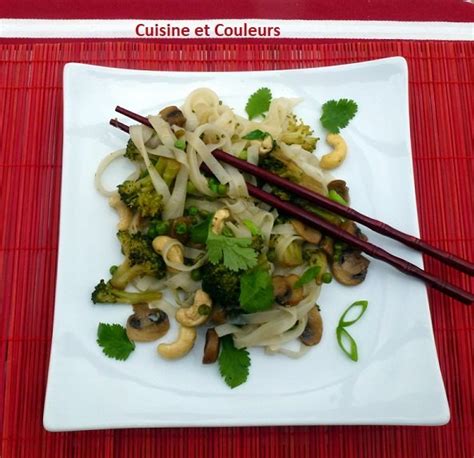 Nouilles V G Tariennes La Chinoise Cuisine Et Couleurs