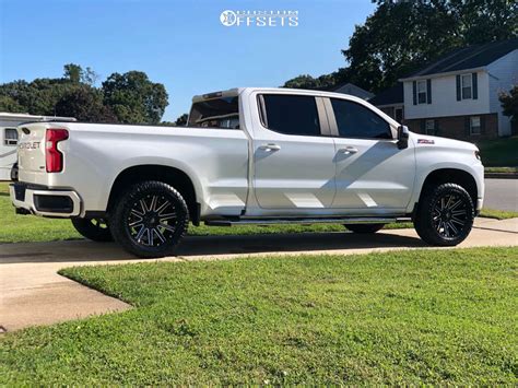 2019 Chevrolet Silverado 1500 With 20x9 2 Fuel Contra And 27560r20 Nitto Ridge Grappler And