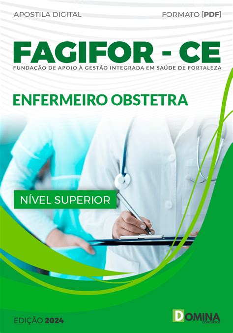 Apostila Concurso FAGIFOR CE 2024 Enfermeiro Obstetra